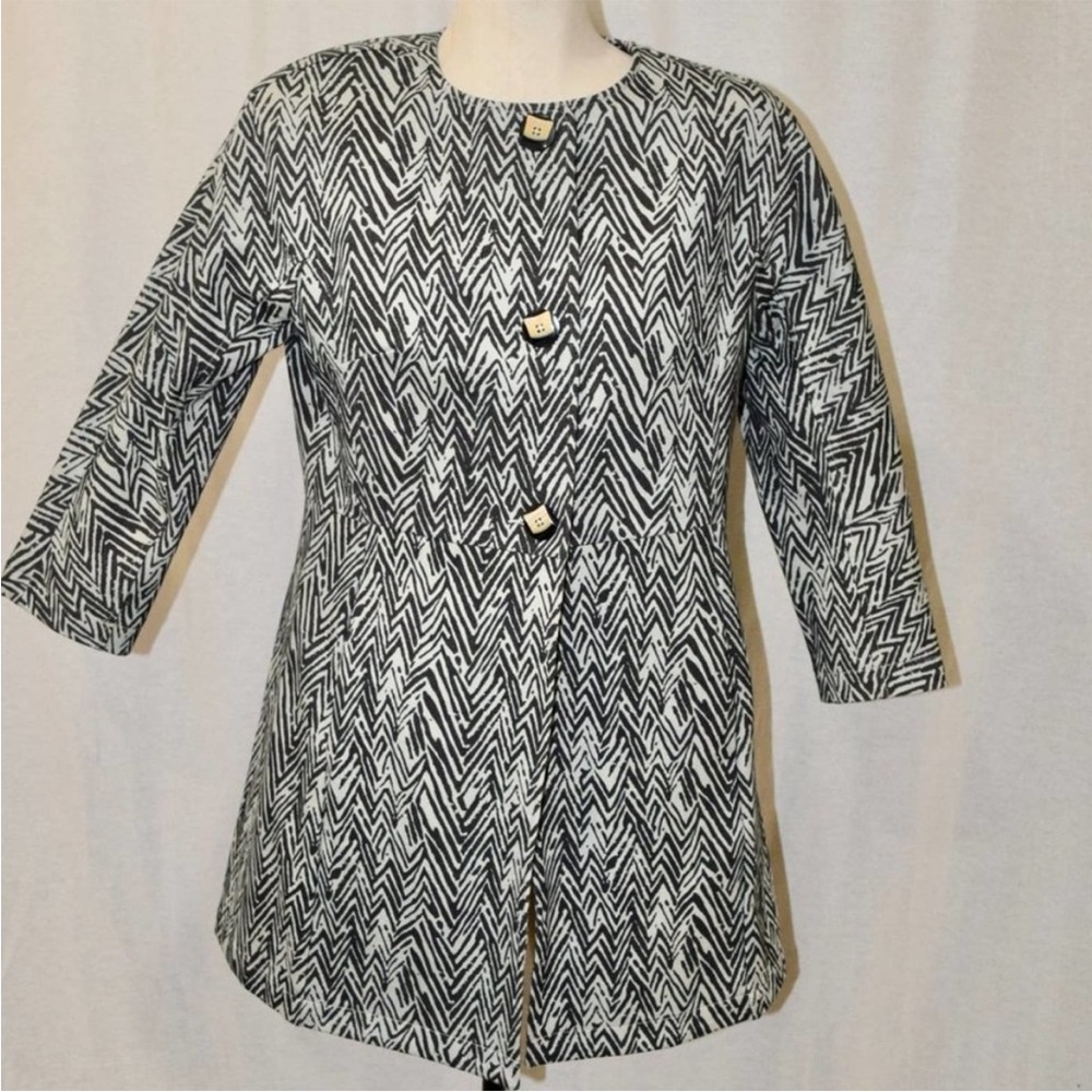 Cabi Zig Zag Ponte Jacket EUC